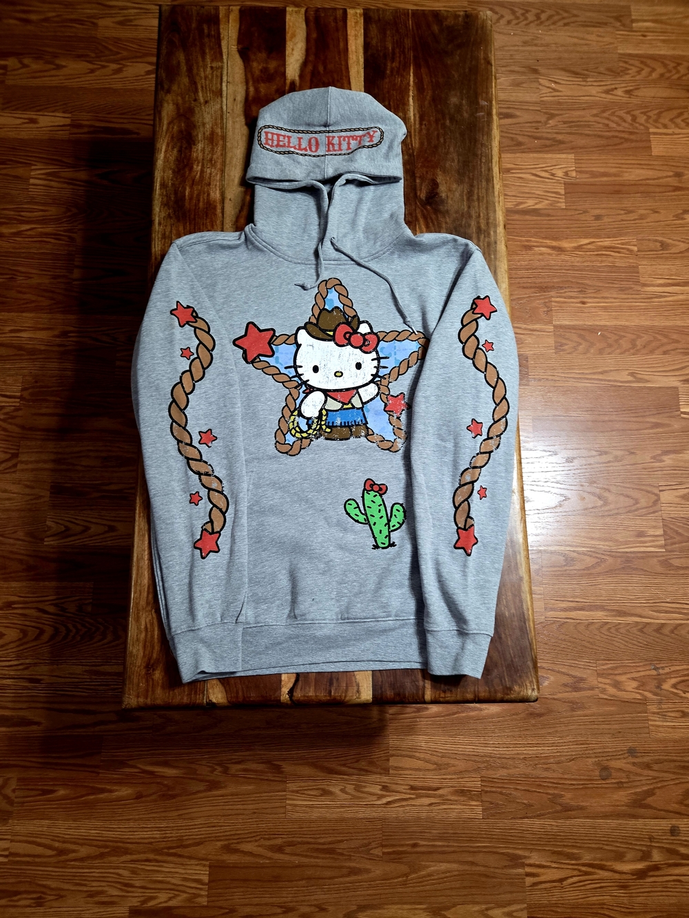 Hello Kitty Grey Pullover Hoodie